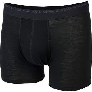 Aclima Men's LightWool 140 Boxer Jet Black, XL