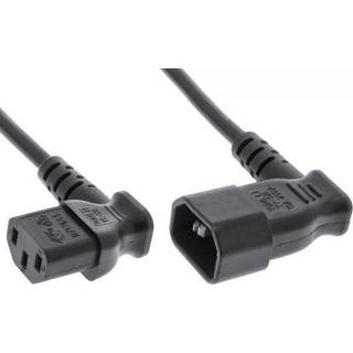 Computer forlænger lysnetkabel - Vinklet - 3 m