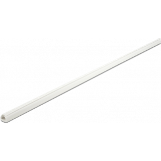 DeLOCK selvklæbende plast kabelkanaler, hvid (1 meter) | 10x10 mm. | PRIS-MATCH
