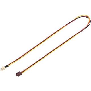 Pro PC fan power extension cable 3-pin male/female connector