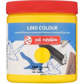 Linoleumfarbe - gelb