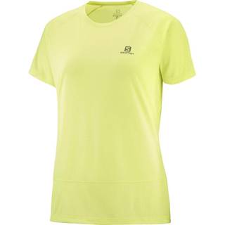 Cross Run S/S Tee W Sunny Lime (S)