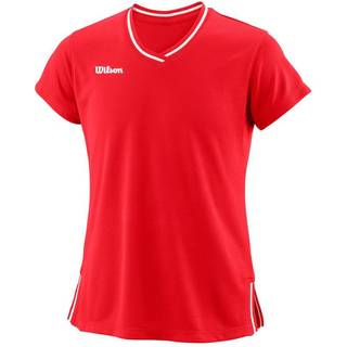 Wilson Team ll V-Neck T-Shirt Girl Royal Blue