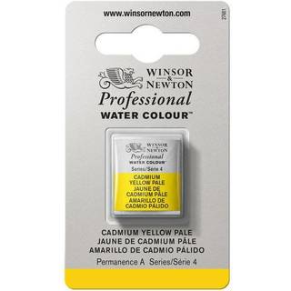 Winsor & Newton Professional akvarelfarve half pan Cadmium Yell Pale 118