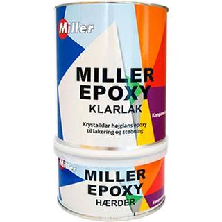 Miller epoxy 850 klar lak m/hærder 1689100