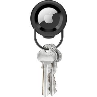 Orbitkey Slim Case til AirTag -nøgleholder med nøglering, sort