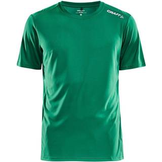 Craft 1907362 rush ss tee w Kvinde / Sports T-shirt / T-shirt TEAM GREEN 2XL