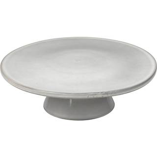 Håndlavet kagefad Nordic Sand