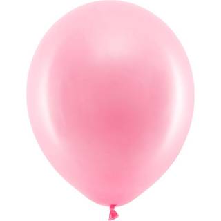 100 stk. Latexballoner pink perlemor 12" - Ideelle til helium & festlige begivenheder