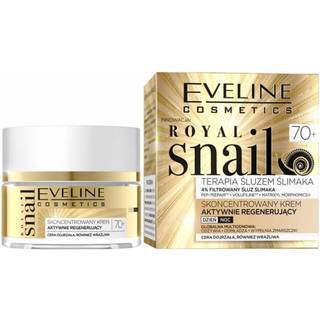 Eveline Cosmetics Royal Snail Intensiv fugtende og lysnende behandling dag og nat 70+ 50 ml - 50 ml