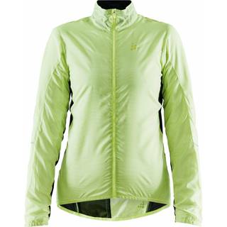 Craft Essence Light Wind Jakke Womens Gul - Størrelse X-Large