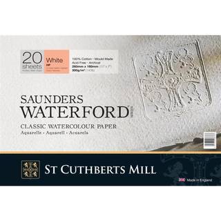 St Cuthberts Mill Saunders Waterford HP+ Skitsebog 26 x 18 cm 300 g White