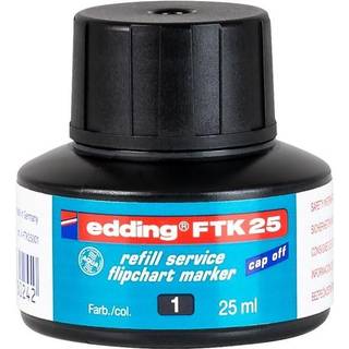Edding FTK25-1 sort refill blæk til flipchart markers