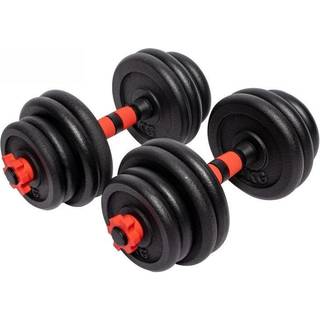 Gorilla Sports Håndvægte 25 mm Støbejern Vægt 2 x 15 kg