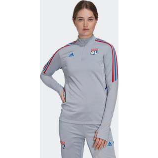 Olympique Lyonnais Tiro 21 træningsoverdel - Halo Silver - M