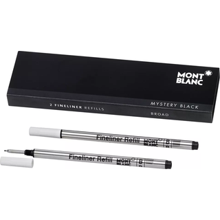 Mont Blanc Mystery Black B refill Fineliner 128247