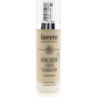 Lavera Make-up Ansigt Hyaluron flydende foundation No. 01 Natural Ivory 30 ml (3.567,00 kr / 1 l) - 30 ml