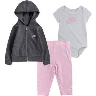 NIKE 3-pak Babybodyer Multifarvede 3 months  Creme  3 måneder  kvinde