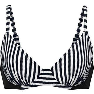 Abecita Salt and Pepper Wire Bra - Black striped - F 38 * Kampagne *