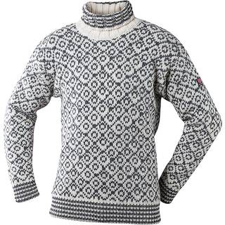 Svalbard Wool High Neck Off White/Anthracite (M)