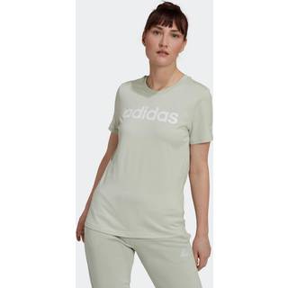 LOUNGEWEAR Essentials Slim Logo T-shirt - Linen Green / White