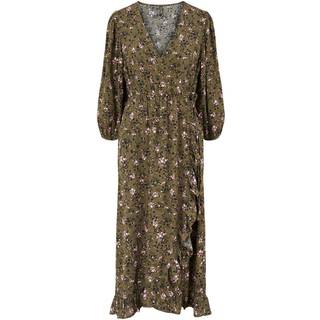 PIECES dame kjole PCHARMONY - Grape Leaf Flower - XS