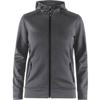 Craft - Noble Full Zip Hood Kvinder - Black XL