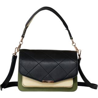 Noella Blanca Multi Compartment Bag Black/Green/Cream