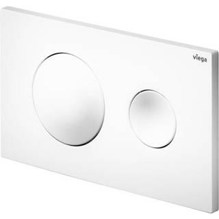 Hvid Betjeningsplade Visign For Style 20 Viega