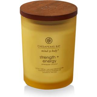 Chesapeake Bay stearinlys Duftende stearinlys Styrke + Energi (Ananas Kokosn?d) Medium Hjem D?cor