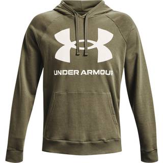 Under Armour Rival logo hættetrøje - Olivengrøn - Str. XL - Modish.dk