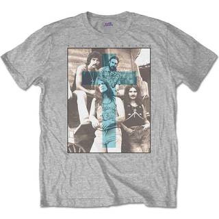 Black Sabbath - Black Sabbath Unisex T-Shirt: Blue Cross (Grey)