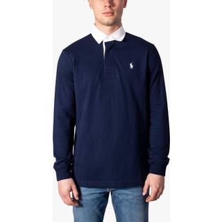 Polo Ralph Lauren Herren Rugby-Shirt blau unifarben