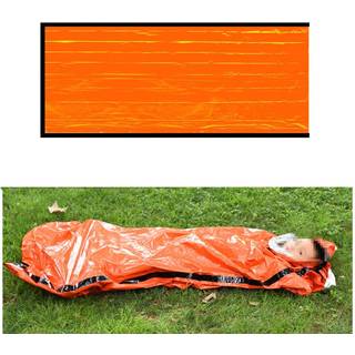 Redningstæppe sovepose til nødsituationer 210×91 cm Orange