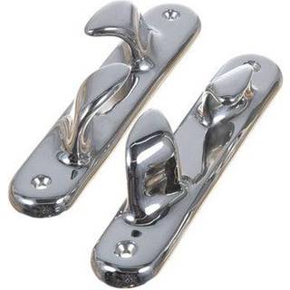 Halkip, rustfrit stål AISI 316, 253 x 47 mm, passer tamper op til Ø32 mm, 2-pak