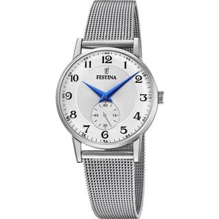 Festina F20572-1 Retro Sølvfarvet/Stål Ø29 mm