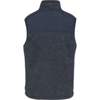 Trespass leafminer - male fleece gilet at300 BLACK MELANGE S
