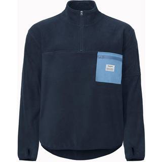 Fleece Pullover | 100% recycled polyester | Navy