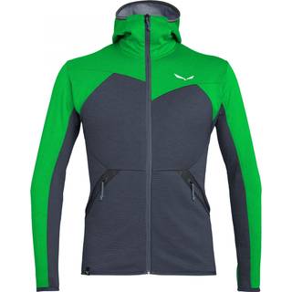 Salewa Puez Melange Polarlite Fullzip Hoody Fleecejakke Herrer størrelse 46 farve rød