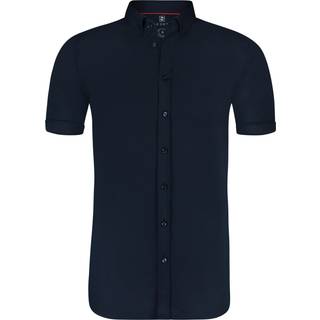 DESOTO Herren Kurzarmhemd weiß Slim Fit - weiß