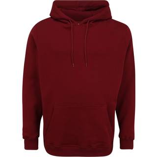 Urban Classics Økologisk Basis Hoodie Bordeaux - M