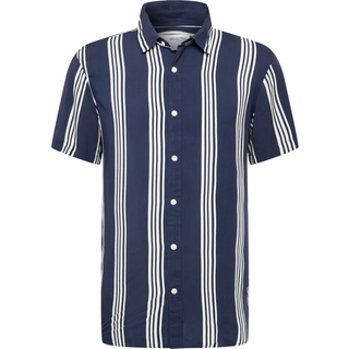 SLHSLIMCARL SHIRT SS STRIPES M