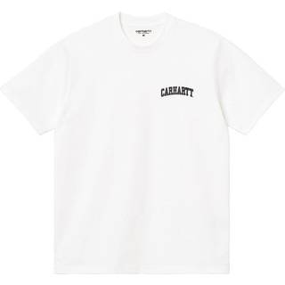 Carhartt WIP S/S University Script T-Shirt - White - S