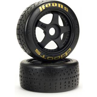 Arrma - ARA550071 - DBoots Hoons Dæk limet på 2.9" 5-eger fælge med 17mm hex - 42mm Bred/ 100mm Høj -  Guld compound - 2 stk
