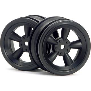 HPI - HP3816 - Vintage 5 Spoke Wheel 26Mm Black (0Mm Offset)