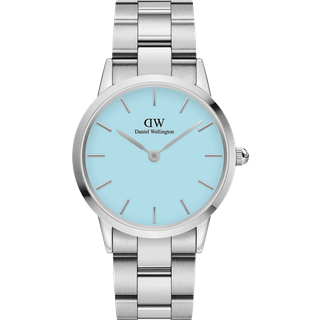 Daniel Wellington DW Watch Iconic Link Capri Silver 36mm