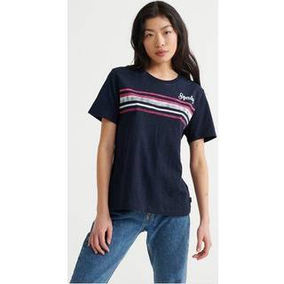 Superdry Retro T-shirt med stribedesign