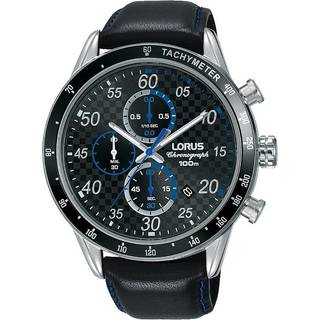 Mandens Lorus SPORTS sorte ur (Ø 45 mm)
