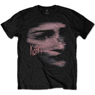 Korn - Korn Unisex T-Shirt: Chopped Face (Black)