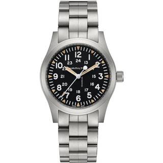 Hamilton Khaki Field Mechanical H69529133 - Herre - 42 mm - Analog - Mekanisk Håndoptræk - Safirglas